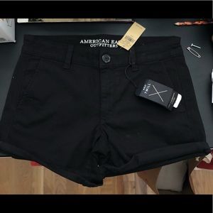 American Eagle Black Shorts